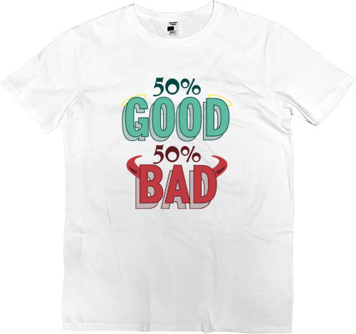 Kids' Premium T-Shirt - 50% GOOD 50% BAD - Mfest