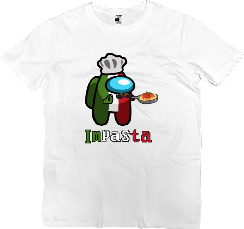 Men’s Premium T-Shirt - Among Us Impasta - Mfest