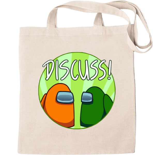 Among Us - Tote Bag - Among Us Discuss - Mfest