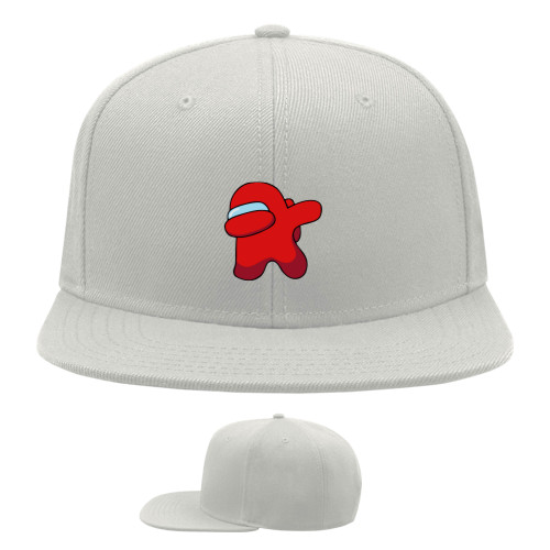 Snapback Baseball Cap - among us DAB - Mfest