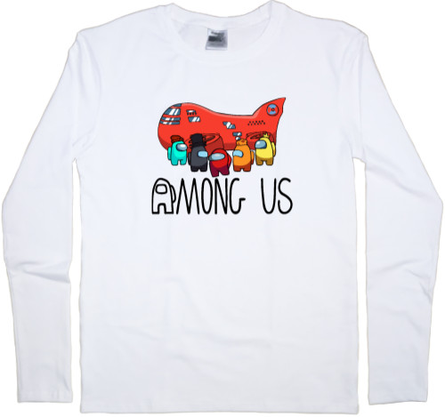 Men's Longsleeve Shirt - among us 22 - Mfest