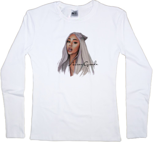 Women's Longsleeve Shirt - Ariana Grande 2 - Mfest