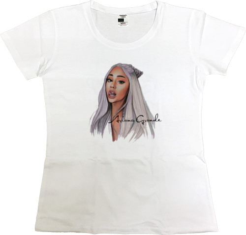 Women's Premium T-Shirt - Ariana Grande 2 - Mfest