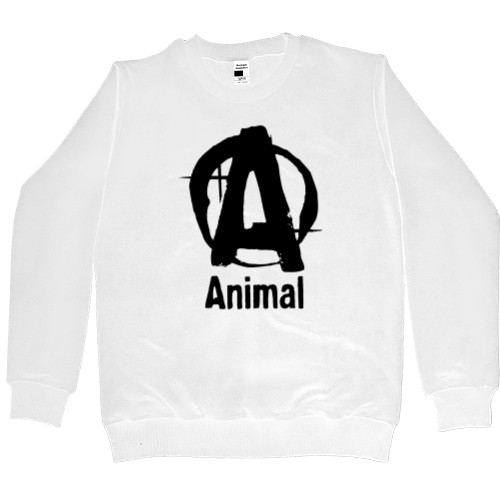 Men’s Premium Sweatshirt - Animal powerlifting logo - Mfest