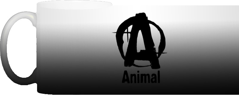 Чашка Хамелеон - Animal Powerlifting logo - Mfest