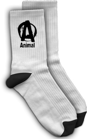 Socks - Animal powerlifting logo - Mfest