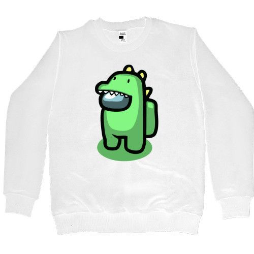 Women's Premium Sweatshirt - among us dinosaur - Mfest