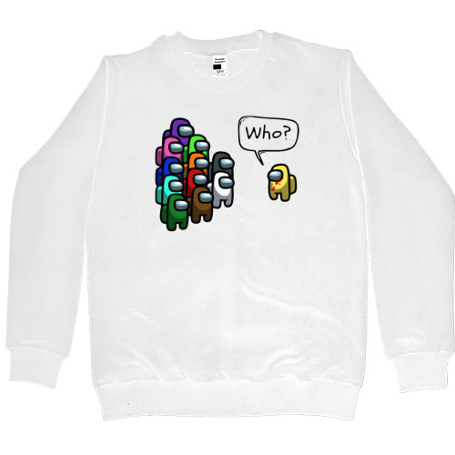 Kids' Premium Sweatshirt - among us who? - Mfest