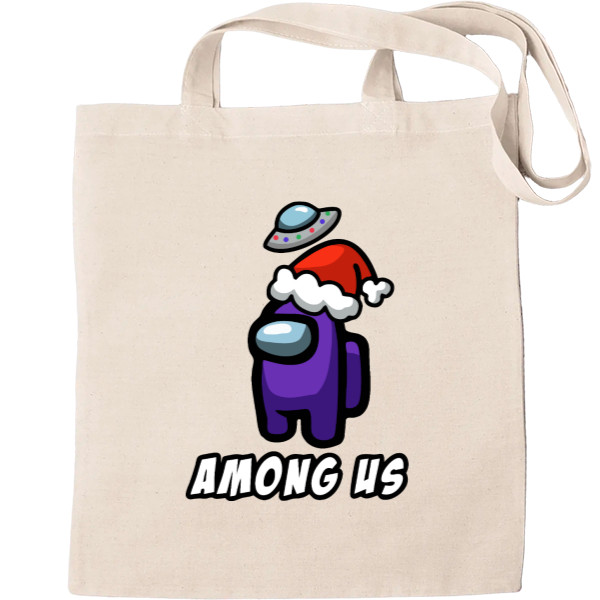 Tote Bag - among us santa - Mfest