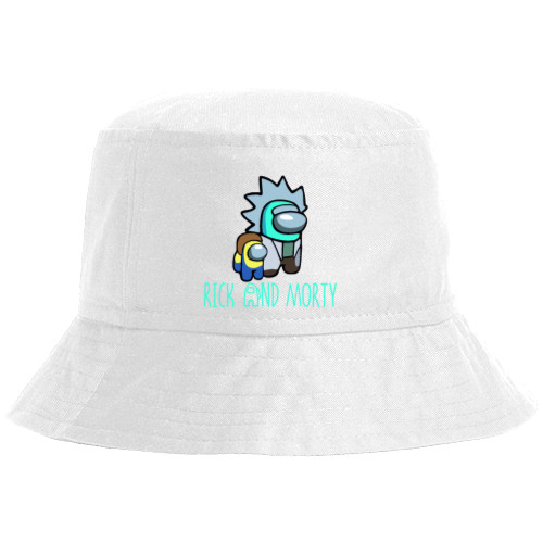 Bucket Hat - among us rick and morty - Mfest