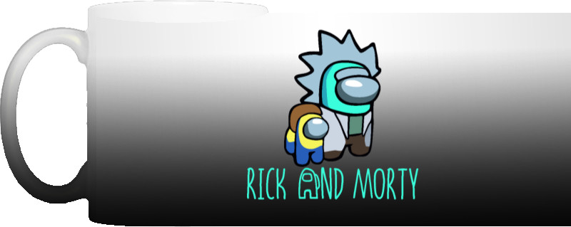 among us rick and morty