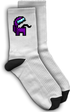 Socks - among us purple - Mfest