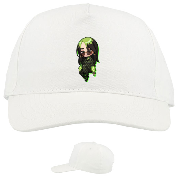 Baseball Caps - 5 panel - billie eilish chibi - Mfest