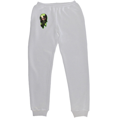 Women's Sweatpants - billie eilish chibi - Mfest