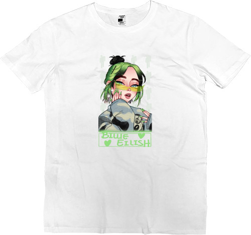 Kids' Premium T-Shirt - Billie Eilish art - Mfest