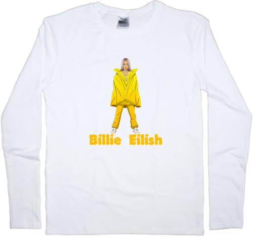 Men's Longsleeve Shirt - billie eilish 8 - Mfest