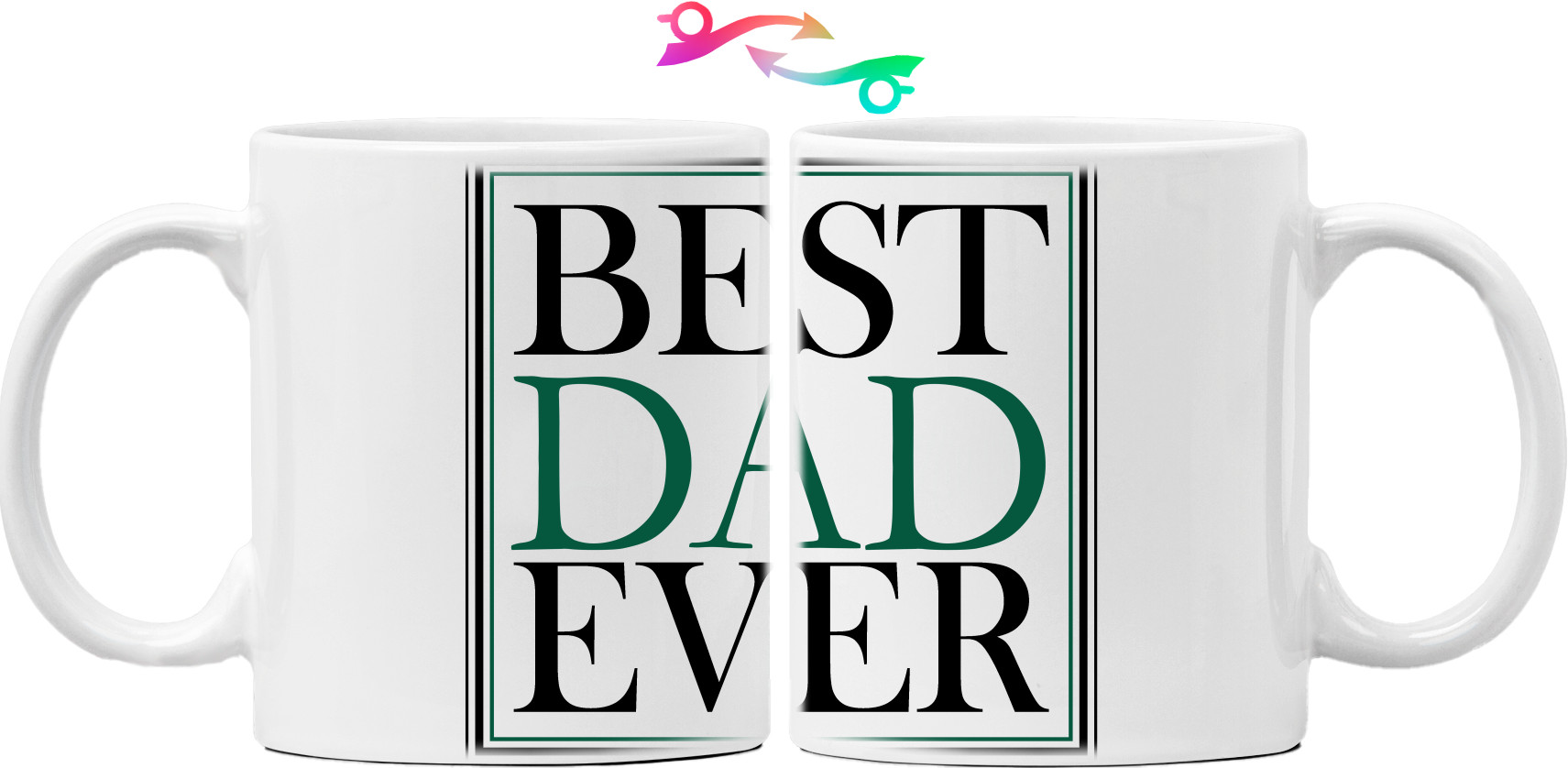 Кружка - BEST DAD EVER - Mfest