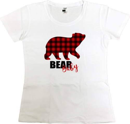 Women's Premium T-Shirt - baby bear - Mfest