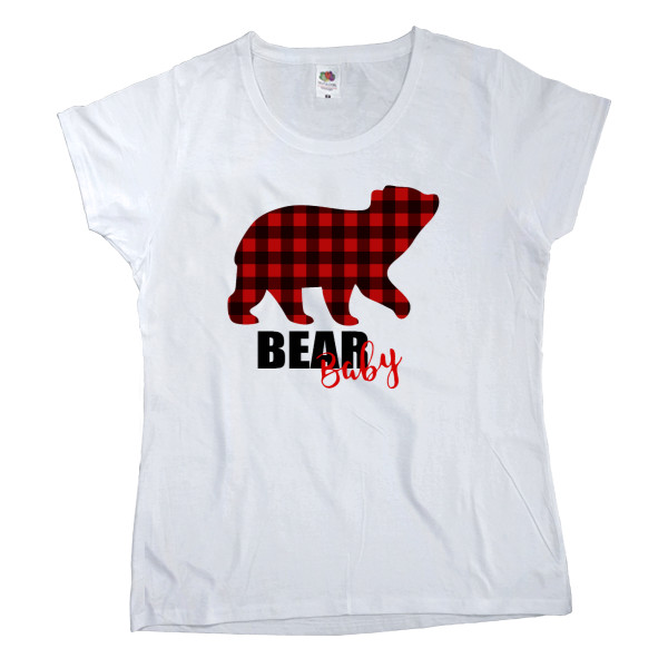 Women's T-shirt Fruit of the loom - baby bear - Mfest