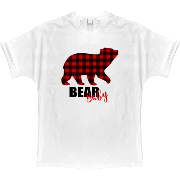 T-shirt Oversize - baby bear - Mfest