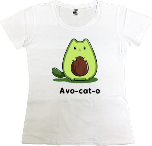 Прикольные картинки - Women's Premium T-Shirt - AVOCATO - Mfest