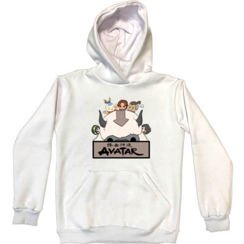 Unisex Hoodie - avatar la leyenda de aang - Mfest