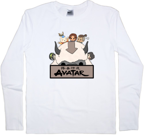 Kids' Longsleeve Shirt - avatar la leyenda de aang - Mfest