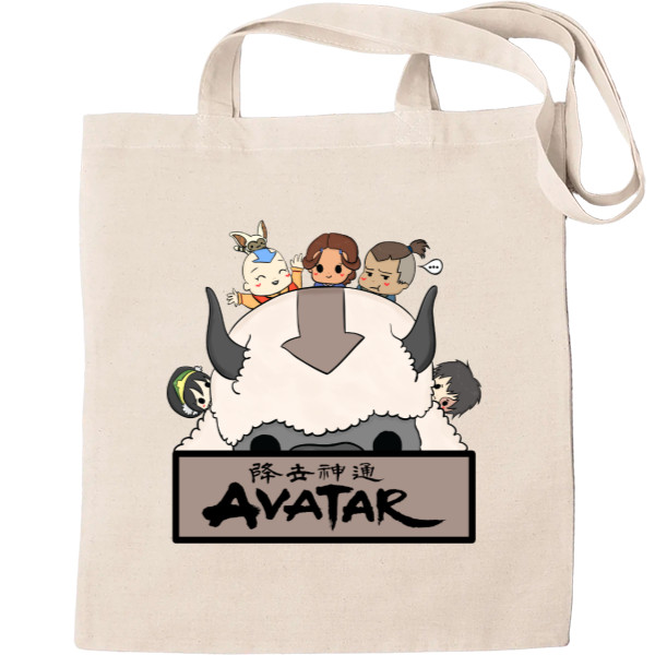 Tote Bag - avatar la leyenda de aang - Mfest