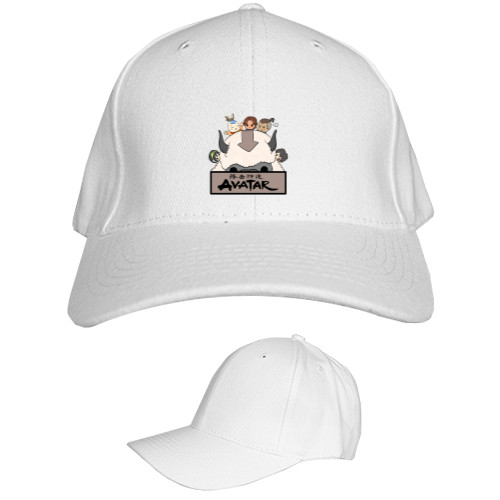 Kids' Baseball Cap 6-panel - avatar la leyenda de aang - Mfest