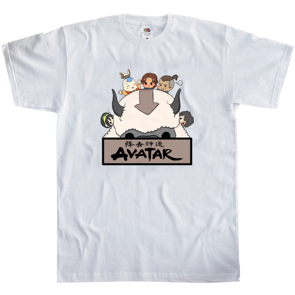 Kids' T-Shirt Fruit of the loom - avatar la leyenda de aang - Mfest