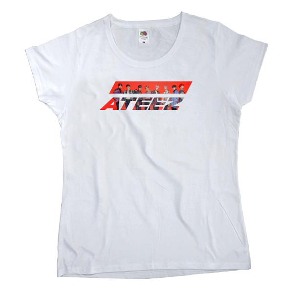 Women's T-shirt Fruit of the loom - Ateez 4 - Mfest