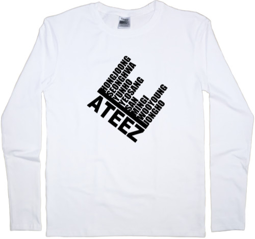 Men's Longsleeve Shirt - Ateez 2 - Mfest