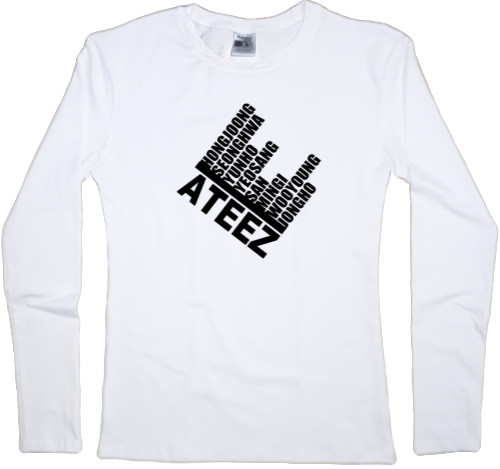 Women's Longsleeve Shirt - Ateez 2 - Mfest