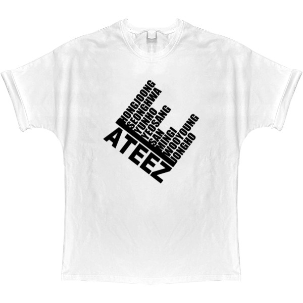 T-shirt Oversize - Ateez 2 - Mfest