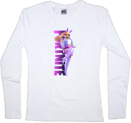 Women's Longsleeve Shirt - ariana grande fortnite - Mfest