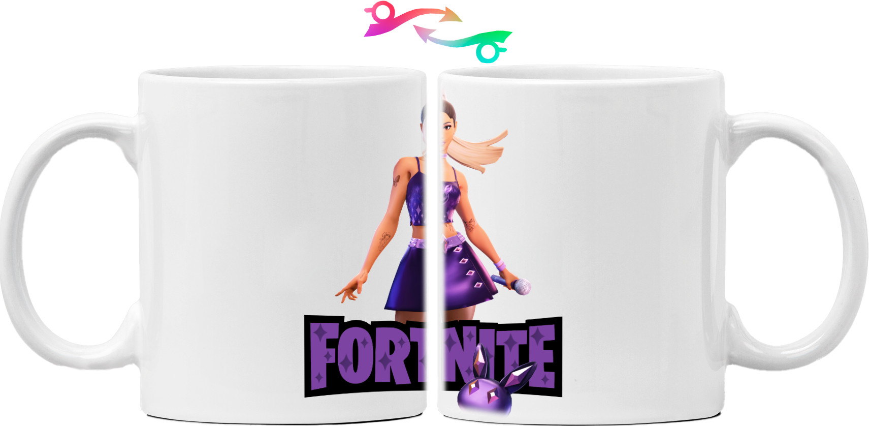 Mug - ariana grande fortnite 3 - Mfest