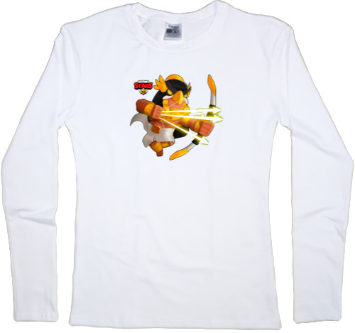 Women's Longsleeve Shirt - Brawl Stars Bo 2 - Mfest