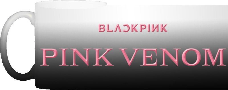 Magic Mug - blackpink pink venom logo - Mfest