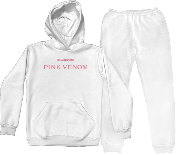 Костюм спортивный Мужской - blackpink pink venom logo - Mfest