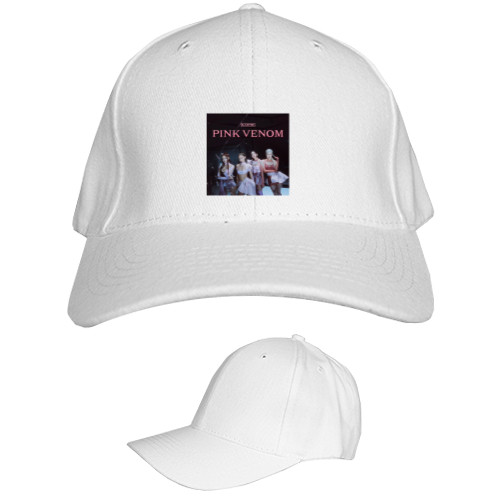 Kids' Baseball Cap 6-panel - blackpink pink venom 5 - Mfest