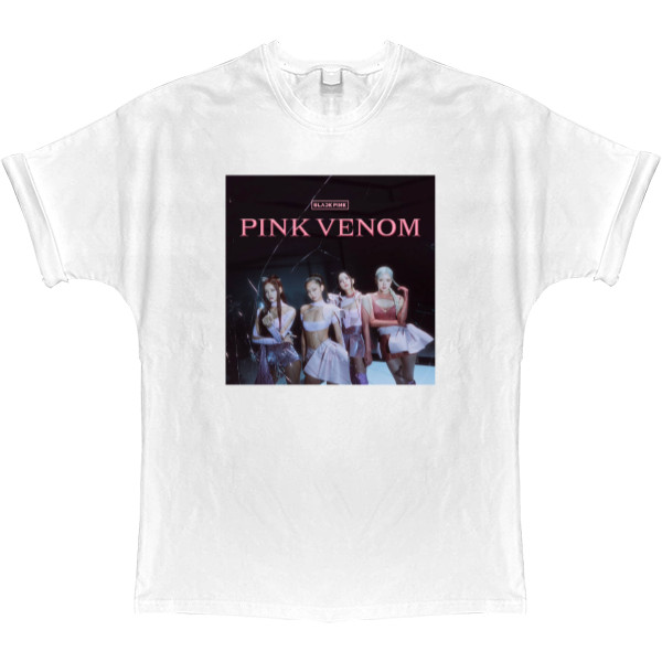 T-shirt Oversize - blackpink pink venom 5 - Mfest