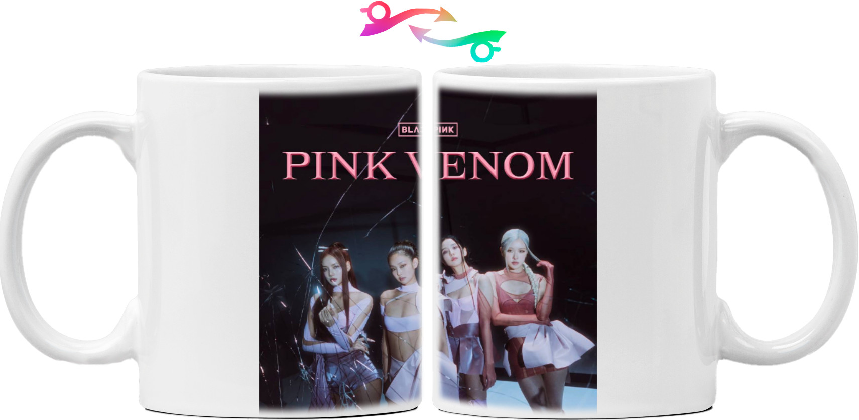 Mug - blackpink pink venom 5 - Mfest