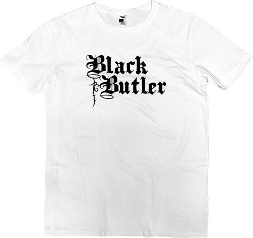 Men’s Premium T-Shirt - black butler logo 2 - Mfest