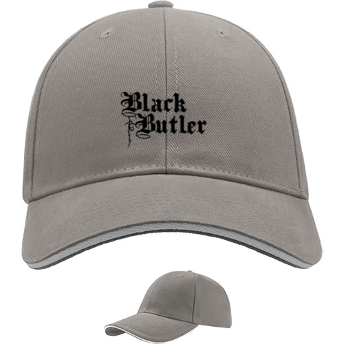 Sandwich Baseball Cap - black butler logo 2 - Mfest