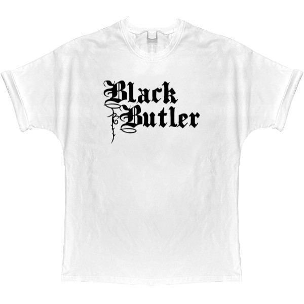 T-shirt Oversize - black butler logo 2 - Mfest