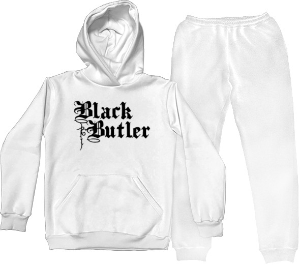 Sports suit for women - black butler logo 2 - Mfest