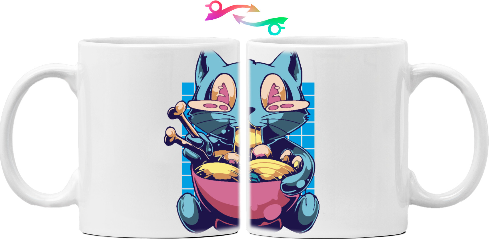 Mug - happy cat - Mfest