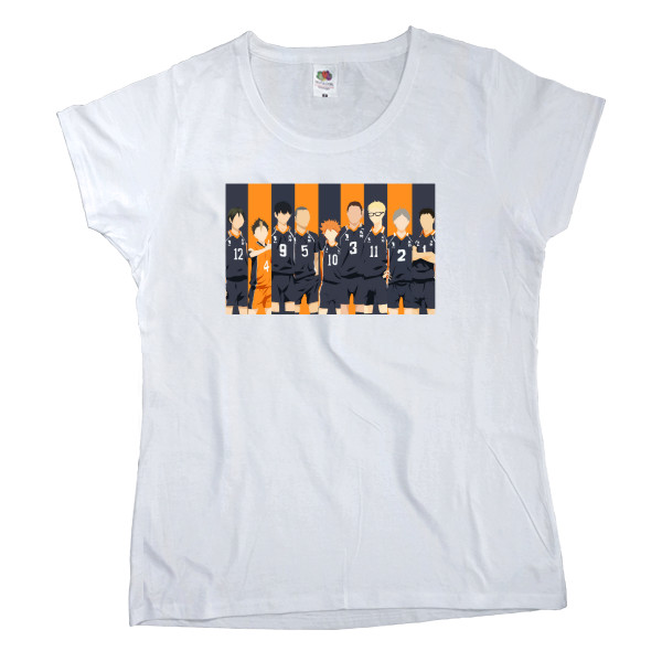 Women's T-shirt Fruit of the loom - Haikyuu - Mfest