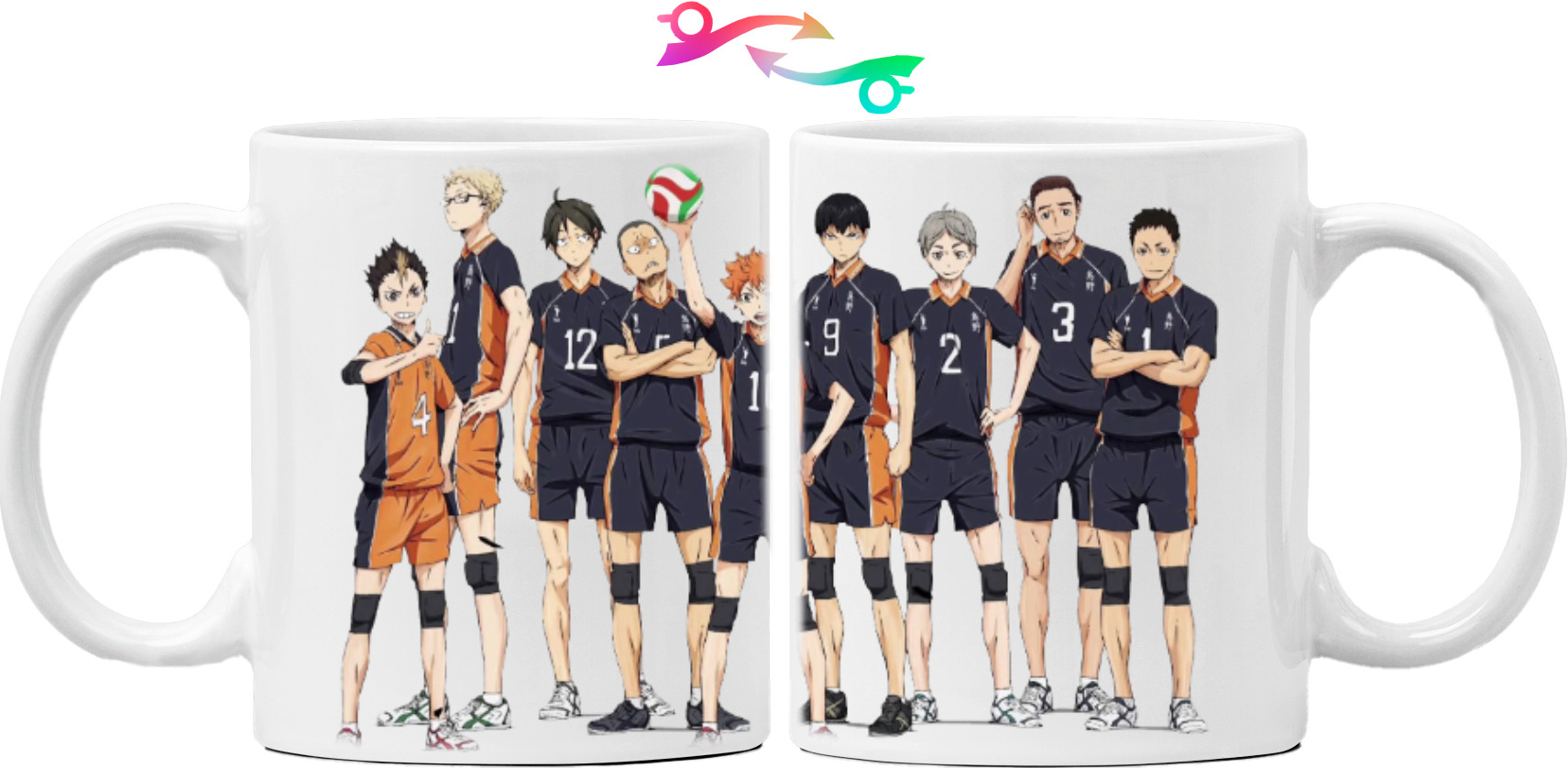 Кружка - Haikyuu Team - Mfest