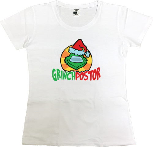 Women's Premium T-Shirt - grinchpostor - Mfest